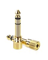  Ugreen 6.5mm Male to 3.5mm Female Adapter Gold 