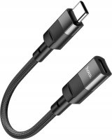  Hoco HOCO adapter Type C(male) to iPhone Lightning 8-pin (female) U107 10cm black 