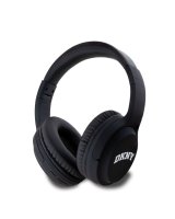  DKNY - DKNY PU Leather Arch Logo Wireless Headphone Black 