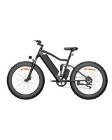  iLike Electric bike ONES1, 48V, 10AH, 26 collas, 500W, 25Km/h, IP54 Black 