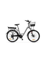  Lancia Incanto, City E-Bike, Motor power 250 W, Wheel size 26 '', Warranty 24 month(s), Silver 