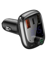  Baseus Universal Bluetooth transmitter / car charger Baseus S-13 (Overseas Edition) Black 