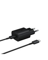  Samsung Samsung Travel Quick charger Type-C to Type-C 25W, 1M EP-TA800XBEGWW Black 