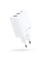  Evelatus Evelatus Travel Charger EU Wall 3 Ports 32W USB-C / USB-A2 ETC06 White 