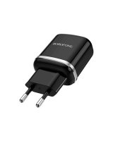  Borofone Wall Charger 1USB QC 3.0 Black 