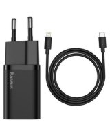  Baseus MOBILE CHARGER WALL 20W/BLACK TZCCSUP-B01 Black 