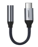  Ugreen Headphone Adapter with 3.5mm mini jack to USB Type C 10cm Black 