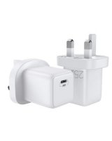  Joyroom Fast USB Type C Wall Charger 25W 3A UK Plug White 