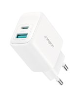  Joyroom 20W Dual-Port (USB A+ USB C) Charger (EU) White 