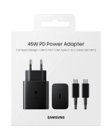  Samsung Samsung 45W Power Adapter incl. 5A Cable EP-T4510XBEGEU Black 