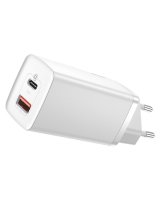  Baseus MOBILE CHARGER WALL 65W / WHITE CCGAN2L-B02 