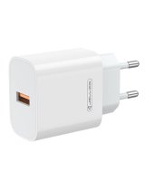  Jellico AK-165 USB 22.5W QC 3.0 Smart Fast Charger 1x USB (5-12V) White 
