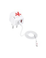  Skross USB Charger AC45PD + USB-C cable USB charger 45 W Indoors, Mains socket Max. output current 4.05 A USB 3.2 White 