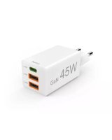  Hama 45W multiport PowerDelivery Quickcharge White 