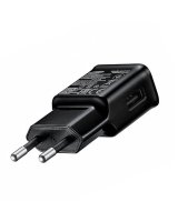  Samsung EP-TA200EBE Adaptive 15W Plug USB 3.1 Quick Charge 3.0 Fast Charger Black (OEM) Black 