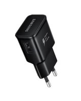  Samsung EP-TA20EBE Adaptive - Universal 15W USB Plug 2A Fast Charger Black (OEM) Black 