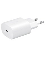  Samsung Adaptive 25W Travel adapter USB-C 2A Super fast Charger (OEM) White 