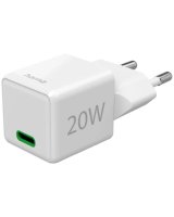 Hama 20W USB-C Super Mini Wall Charger White 