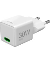  Hama Mini USB-C Super Charger 30W PD White 
