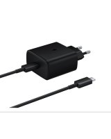  Samsung EP-TA845EBE + EP-DW767JBE Samsung 45W Travel Charger + USB-C/USB-C Data Cable Black (OOB Bulk) Black 