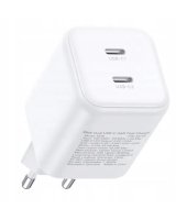  Ugreen 45W Dual USB-C GaN Fast Charger EU (65154) White 