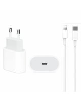 DCO IP12 20W PD Type-C Plug Fast Charger with Lightning Cable A234 White 