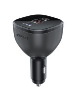  Acefast Acefast B14 car charger 165W 2x USB-C 1x USB-A - black 