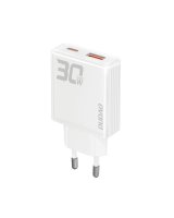  Dudao GaN Dudao A30EU 30W USB-A / USB-C Wall Charger - White 