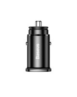  Baseus Baseus Square PPS smart car charger with USB Quick Charge 4.0 QC 4.0 and USB-C PD 3.0 SCP ports black (CCALL-AS01) 