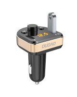  Dudao Dudao Bluetooth FM transmitter car charger MP3 3.1 A 2x USB black (R2Pro black) 