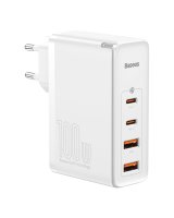  Baseus Baseus GaN2 Pro fast charger 100W USB / USB Type C Quick Charge 4+ Power Delivery white (CCGAN2P-L02) 