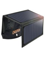  Choetech Choetech SC001 solar foldable charger 19W 2x USB-A - black 