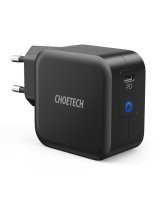  Choetech Choetech GaN USB Type C wall charger 61W Power Delivery black (Q6006) 