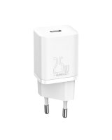  Baseus Baseus Super Si 1C fast wall charger USB Type C 25W Power Delivery Quick Charge white (CCSP020102) 