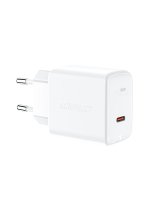  Acefast Acefast charger GaN USB Type C 30W, PD, QC 3.0, AFC, FCP white (A21 white) 