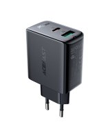  Acefast Acefast wall charger USB Type C / USB 32W, PPS, PD, QC 3.0, AFC, FCP black (A5 black) 