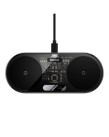  Baseus Baseus Digital LED Display dual wireless charger with digital display 20W black (WXSX010101) 