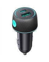  Joyroom 60W USB-C USB-A car charger Joyroom JR-CCN01 - black 