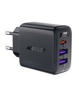  Acefast Acefast A57 PD 35W GaN charger 2 x USB-A + USB-C with 3 ports - black 