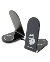  Karl Lagerfeld Karl Lagerfeld Choupette MagSafe induction charger 15W, foldable 2in1 - black 