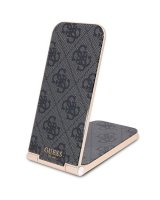  Guess Guess 4G Pattern MagSafe foldable 2in1 15W inductive charger - black 