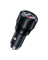  Choetech Choetech TC0010 USB-C USB-A PD 63W car charger - black 