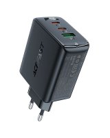 Acefast Acefast fast charger GaN (2xUSB-C / USB-A) PPS / PD / QC4+ 65W black (A41) 