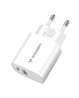  Wozinsky Wozinsky WGWCW USB-A USB-C 20W wall charger - white 