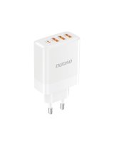  Dudao Dudao A5HEU network charger 3x USB-A 1x USB-C PD20W - white 