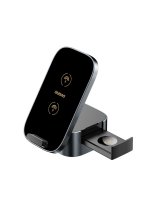  Dudao Dudao A11Pro+ 15W 3in1 Inductive Charger for Phone/Smartwatch/Headphones - Black 