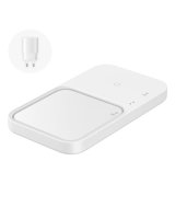  Samsung Samsung Wireless Charger Duo EP-P5400TWEGEU inductive charger 15W - white + mains charger + cable 