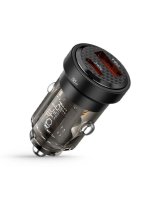  Tech-Protect Tech-Protect CC30W Car Charger USB-C PD 30W / USB-A QC 3.0 - Black 
