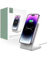  Tech-Protect Tech-Protect QI15W-A23 MagSafe 15W inductive charger in the form of a stand - white 