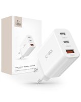  Tech-Protect Tech-Protect NC30W charger 2x USB-C PD 30W / USB-A QC 3.0 - white 